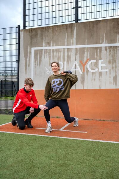 Student Sport, Bewegen & Gezondheid helpt sporter bij strekoefeningen