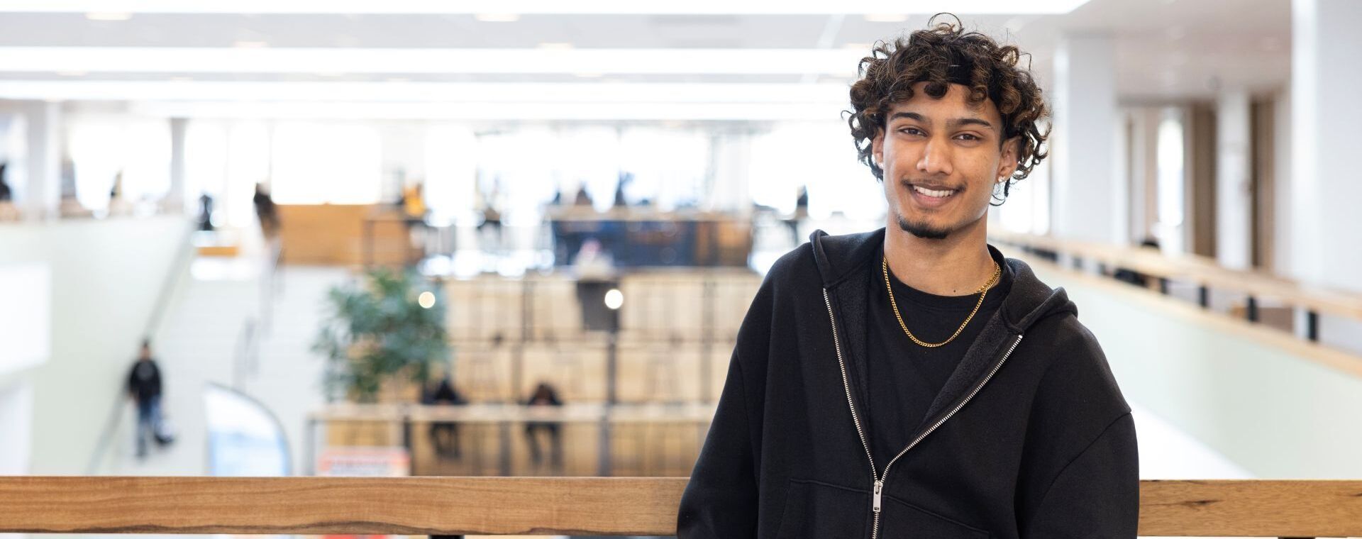 Student op MBO College Poort op het ROC van Flevoland