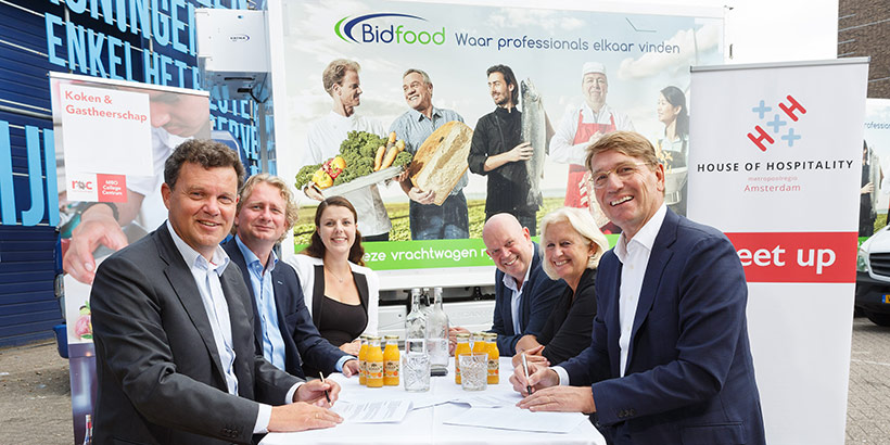 Bidfood sluit zich aan bij House of Hospitality 