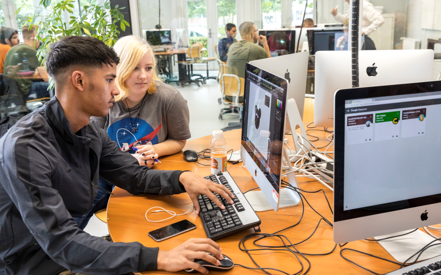 Studenten Media & Vormgeving naar creatieve broedplaats A Lab 