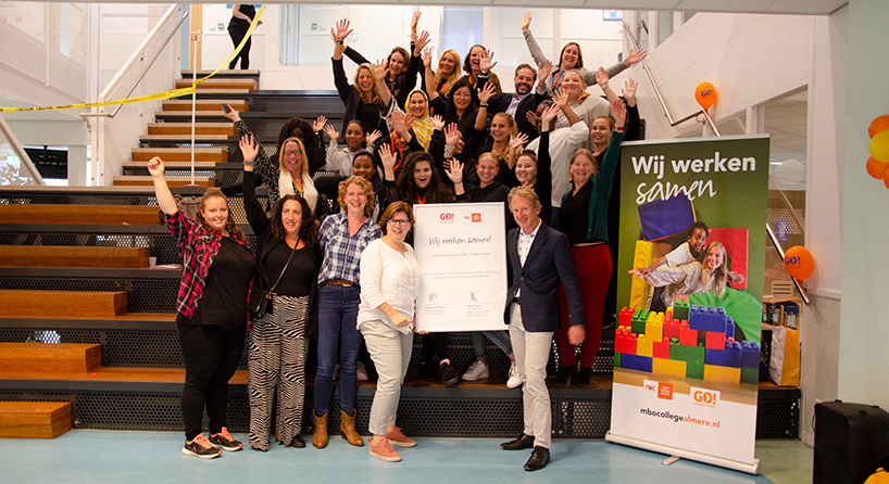 MBO College Almere en GO! Kinderopvang starten GO! Academy