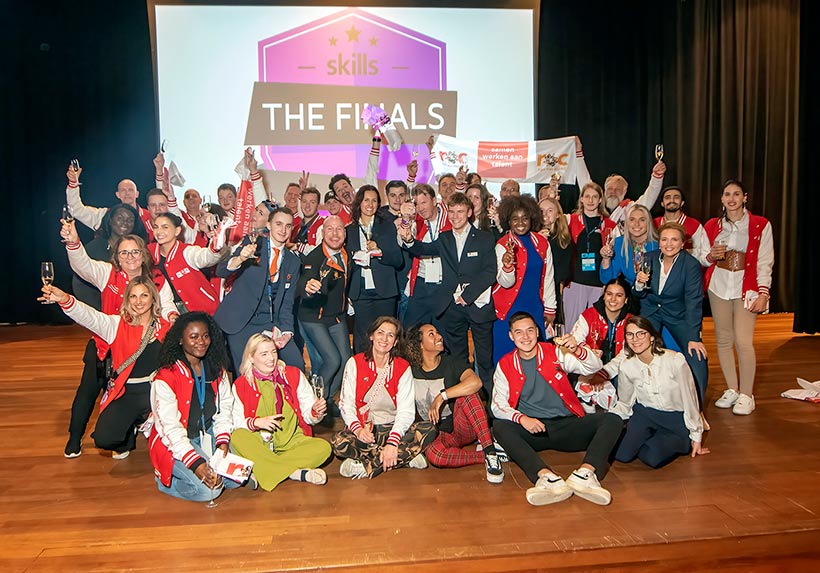 Studenten ROC van Amsterdam - Flevoland vallen in de prijzen tijdens Skills The Finals