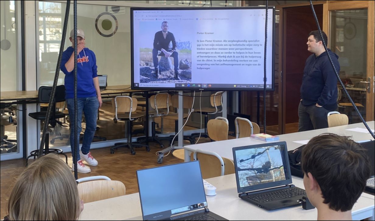 Studenten bouwen websites voor ondernemers