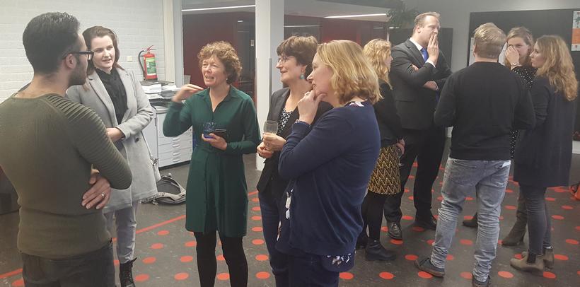 Tweede Kamer-lid Pieter Heerma bezoekt IB+ project op MBO College Almere