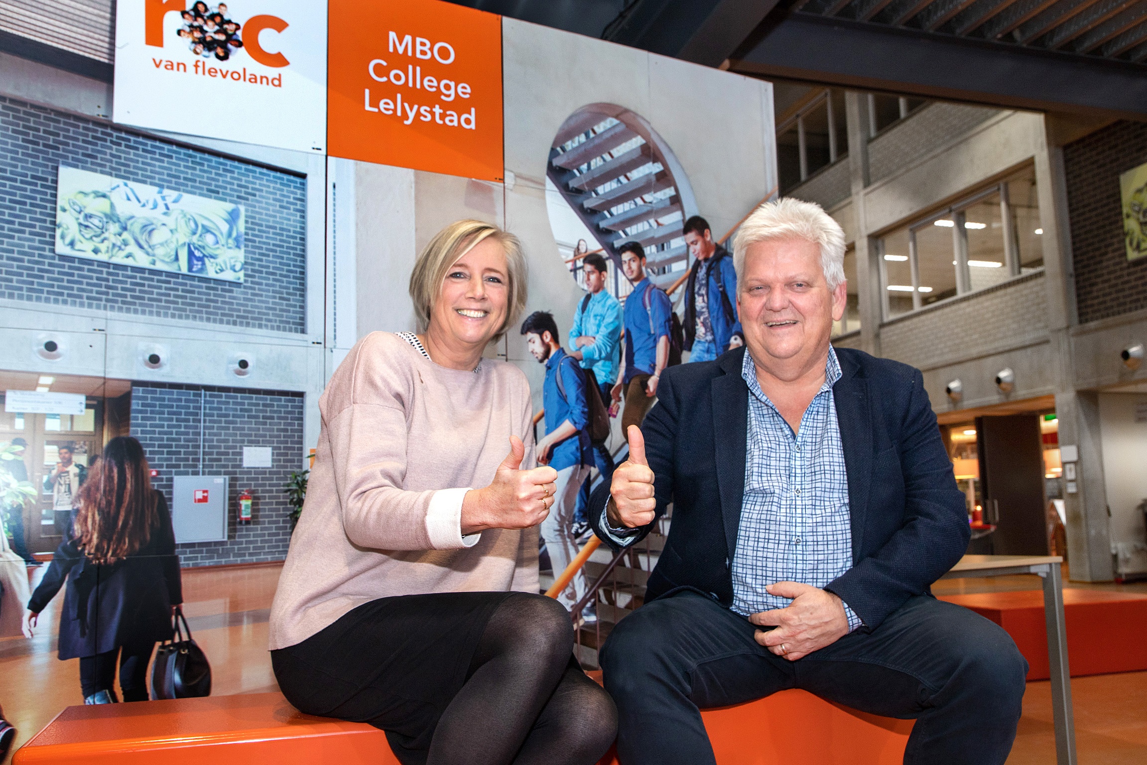 Stagebedrijven geven MBO College Lelystad voor derde jaar op rij een 8,1